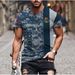 Unbeatable Quality New Men's 3D With Mexican Letter Print Round Neck Casual Sports T-shirt Short Sleeved Baseball Jersey_voghion.com
