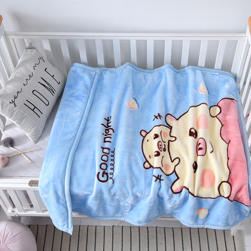 Coperta in pile per bambini - 300 g/m² in poliestere con cartoni animati, 5 divertenti design, 100 x 130 cm, ideale per la cameretta dei bambini in tutte le stagioni_voghion.com