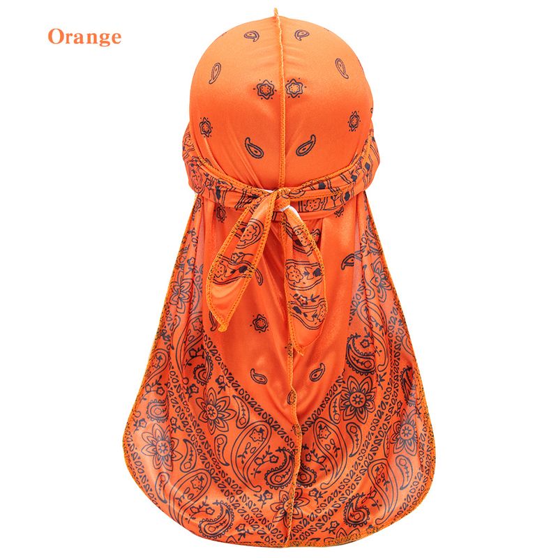 Hot Selling Amoeba Long Tail Pirate Hat Silk Baotou Hat Hip Hop African Hat DURAGS_voghion.com
