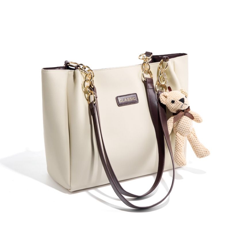 Einkaufstasche Damentasche Echtleder High-End Große Kapazität Sommer Nische Pendler Umhängetasche Trendy Taschen_voghion.com