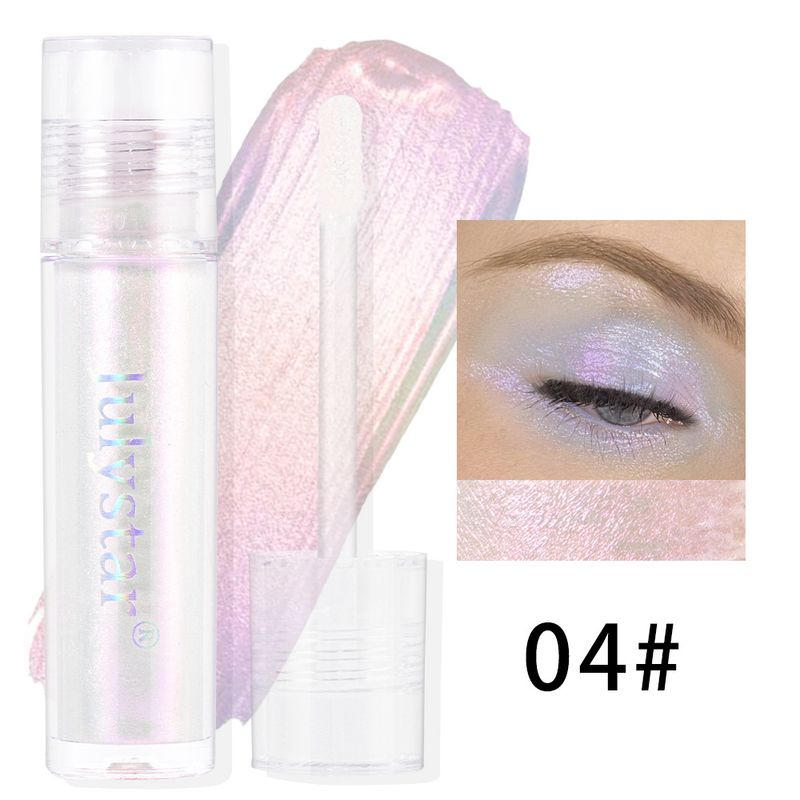 Julystar Holographic Chameleon Liquid Eyeshadow - Water-Based Color-Shifting Monochrome Eye Shadow, Cross-Border Bestseller_voghion.com