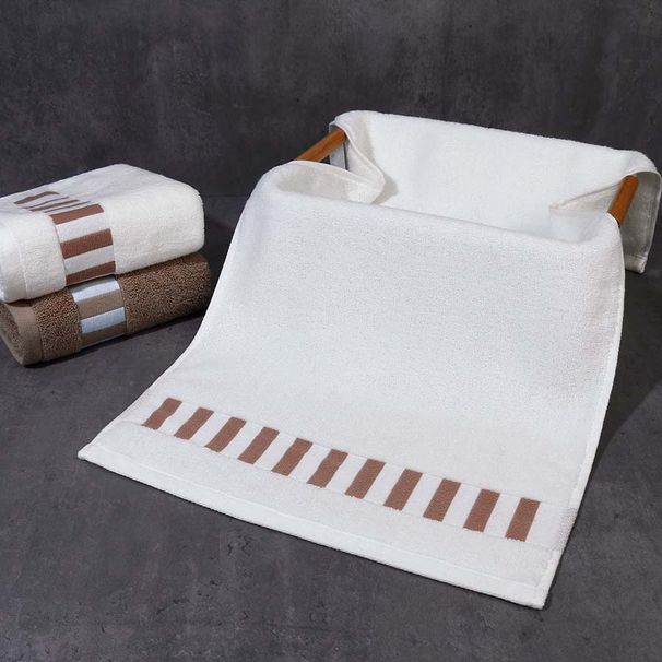 Premium Koteng Handdicher mat Royal Kroun Broderie - Ultra-Soft 32oz Koteng, absorbéierend_voghion.com