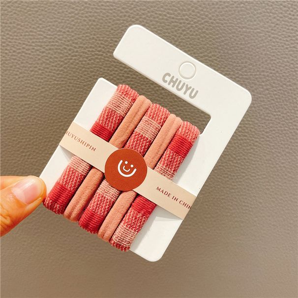 Accessori per capelli per bambini, anello per capelli con asciugamano senza cuciture, elastico per capelli per neonati, corda per capelli elastica alta, testa a sfera per bambine, corda per capelli genitore-figlio_voghion.com