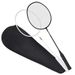 Badminton Balanced Ultra-Light Full Carbon Composite One-Piece para estudantes e adultos, tipo ofensivo, durável e único_voghion.com