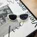 New popular cat eye small frame for women's fashion trend sunshade sunglasses 20320_voghion.com