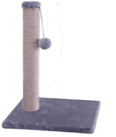 Small Climbing Frame Integrated Sisal Scratching Post With Cat Teaser Toy Plush Wear-resistant Pet Supplies_voghion.com