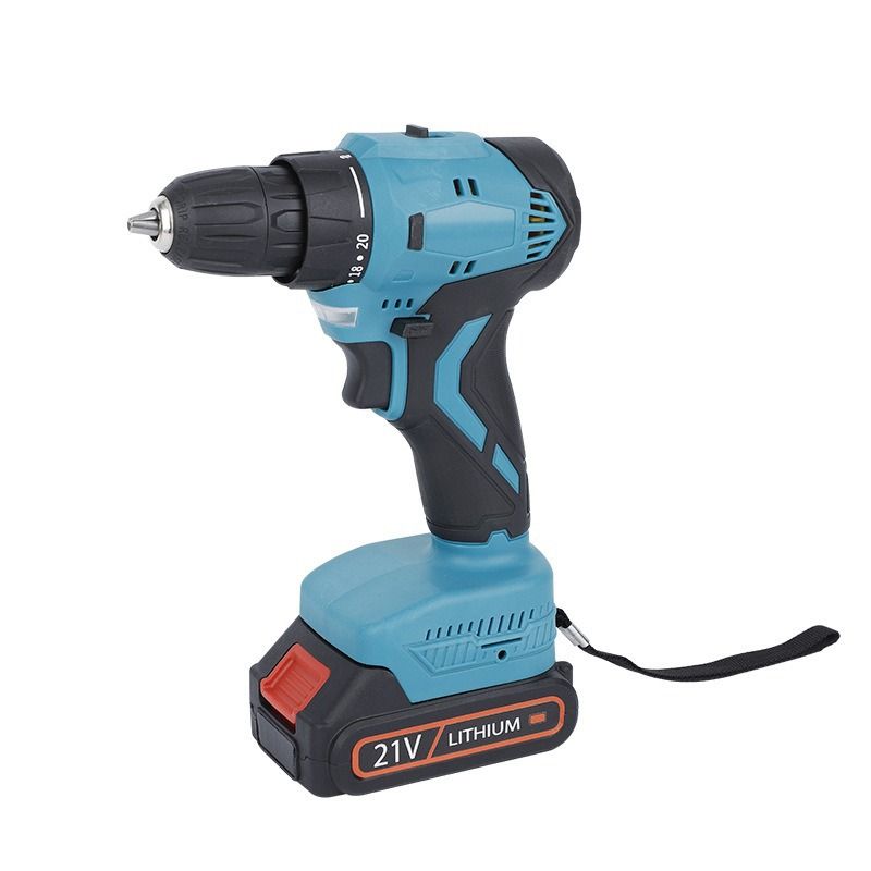 Powerful Brushless Cordless Drill With Lithium Battery - High Torque Electric Screwdriver For Metal, Wood, Plastic, DIY & Home Improvement_voghion.com