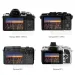 Schutzfolie aus gehärtetem Glas für die LCD-Bildschirmschutzfolie der Olympus-Kamera E-M10 Mark II, E-M10, EPL7/EPL8, EP5, EM1_voghion.com