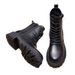Martin For Women British Style 2024 New Autumn Winter Thick Sole Versatile Short Boots With Fleece Ins Trend_voghion.com