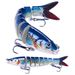 New Fish 16 Colors 13cm 18g Bionic Multi-Section Hard Bait Lure Fishing_voghion.com