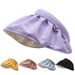 for Women Summer UV Protection 2024 New Style Sunshade Shell Open Top Face Covering Wide Brim Sun Hat_voghion.com