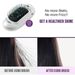 Anti-Static Vibration Hairdressing Massage Comb Portable Second Generation Negative Ion Straight Hair Massage Hairdressing Comb_voghion.com