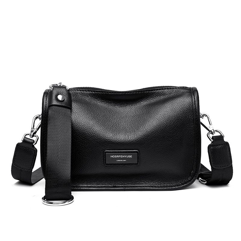 Head layer cowhide 2024 spring/summer new wide strap single shoulder crossbody trendy Korean version simple and_voghion.com