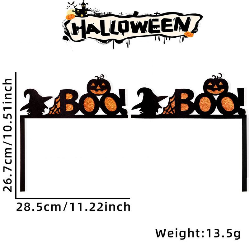 Cantos de portas e janelas com moldura de Halloween, enfeites de teias de aranha, decorações para casa com tema de festival fantasma, morcegos, abóboras, cantos_voghion.com