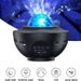 Luz laser ondulada de água com controle remoto – Mini projetor de céu estrelado LED com classificação IP 65 para iluminação ambiente interna/externa_voghion.com