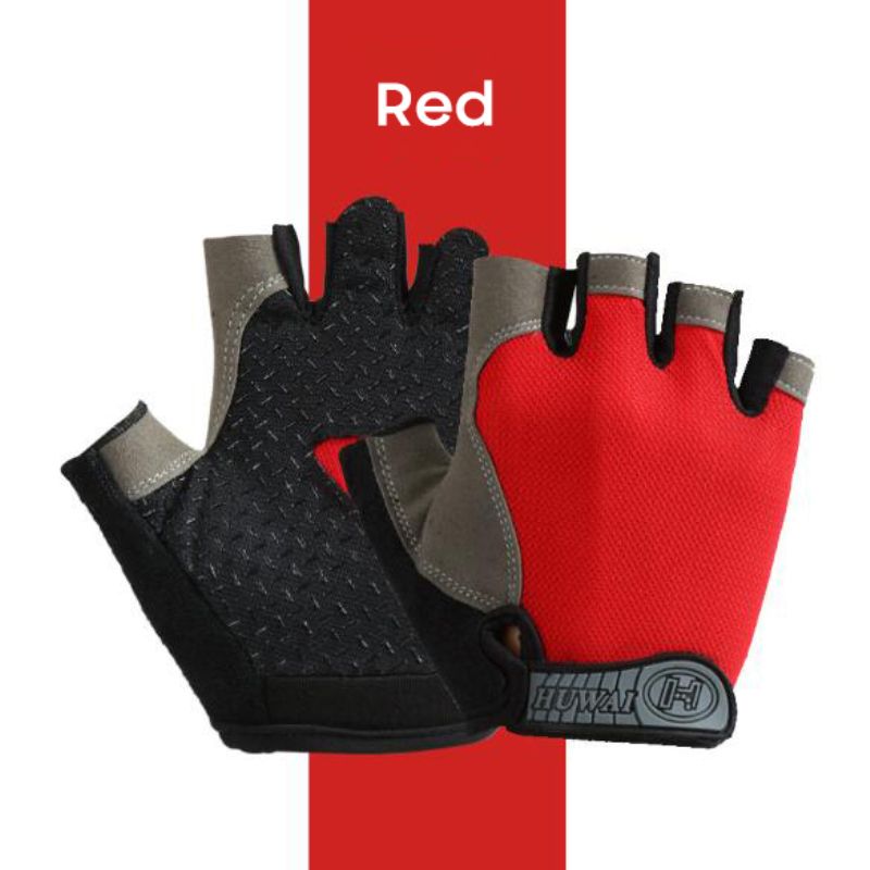 Yarım Parmak Spor Salonu Fiess Kaymaz Kadın Erkek Guantes Cycg Parmaksız Eldiven Bisiklet Aksesuarları Перчатки Без Пальцев_voghion.com