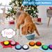 Dog Toys Voice Recordable Talking Button For Communication Pet Training Buzze Intelligence Toy_voghion.com