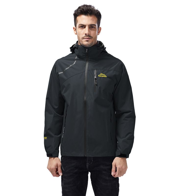 Giacca da coppia Giacca da uomo Primavera e autunno Sottile Giacca a vento sportiva impermeabile monostrato Giacca da alpinismo da esterno Giacca da donna_voghion.com