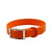 New Supplies Solid Color Waterproof Easy-To-Clean Pet PVC Soft Non-Choking Dog Collar_voghion.com