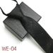 New Formal Business Wedding For Men Zipper Style 7cm 1200 Needle Polyester Men's Tie Suit_voghion.com