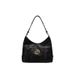 Women's Bags Garbage Bag Black Stone Hobo Mother And Daughter Tote Vegetable Tanned Wrinkled Sheepskin Shoulder Crossbody Bag_voghion.com