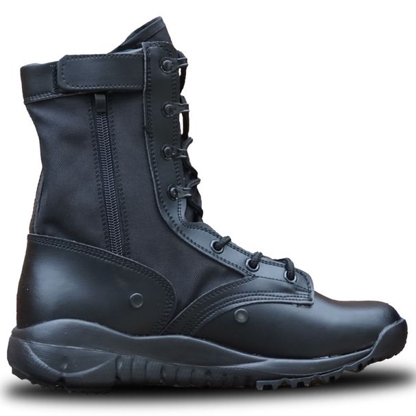 Tactical Boots For Men & Women - High Top Military Boots With Zipper, Lightweight & Breathable For Outdoor, Hiking, Running & Combat Training_voghion.com