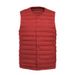 Gilet sans manches léger en duvet pour homme Cove Wholesale, gilet d'extérieur, grandes tailles, sans col, col rond, court, ultra-fin_voghion.com