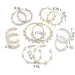 5 Style Pearl Large Hoops Earrings Round Loop Earring For Women Weding Creole Jewelry Pendientes Aros 251013_voghion.com