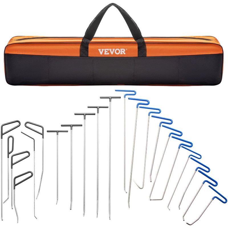 Tail Tools Dent Whale 21 Dent Removal Kit Stainless Steel Rods Repair Pcs Dent Professional Rods Ha Paintless Rods Dent Repair_voghion.com