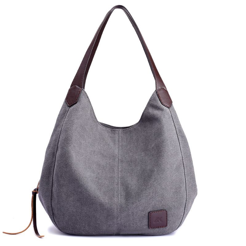 Neue Multi-Fach Leinwand frauen Trendy Koreanischen Stil Handtasche Mode Schulter Künstlerische Einfache Große Tasche Großhandel_voghion.com