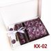 Business Executive Men's Pocket Square Cufflinks Clips 6-Piece Gift Set Tie_voghion.com