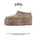 Jifffly Designer Shoes Women's 2025 Autumn Winter New Collection With Veet Warm Outdoor Thick Bottom Height Boosting_voghion.com