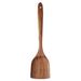 NiMuJiang Cross-Border Small Leaf Acacia Cooking Soup Spoon Spatula Teak Wood Kitchen Utensil Set Wooden_voghion.com