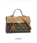 COCIO Designer New Letter Printed Shoulder Simple And Versatile Vintage Handbag Casual Classic Messenger Bag_voghion.com