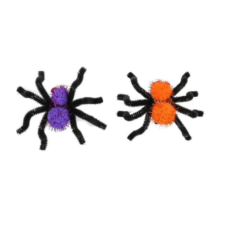 Halloween Spider Hair Clip Halloween Children's Adult Party Decoration Props Funny Spider Hair Clip Hair Accessories_voghion.com
