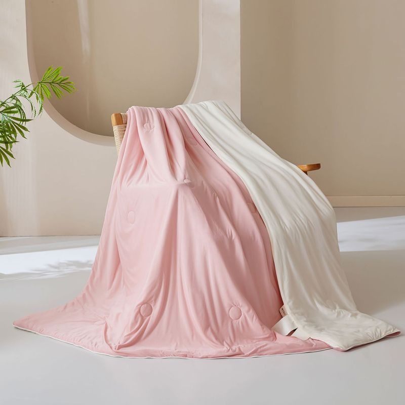 Coperta estiva rinfrescante Ice Silk - Trapunta leggera di classe A per chi dorme al caldo (singola/matrimoniale, traspirante e ipoallergenica)_voghion.com