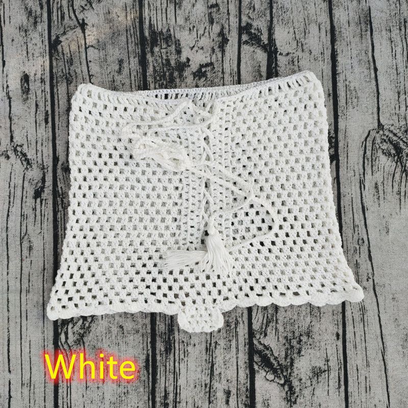 Pantalones cortos de natación tipo bóxer de playa sexy bikini para mujer_voghion.com