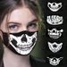 Halloween Adult Cloth Customizable With Filter Insert Dustproof Printed Cotton Mask_voghion.com