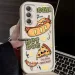 Soft Back Case for Samsung Galaxy A35 A55 A15 A25 A16 A06 A05 A05S A24 A13 A23 A12 A22 A32 A52 A71 A51 4G Funny Hamburger Cover_voghion.com