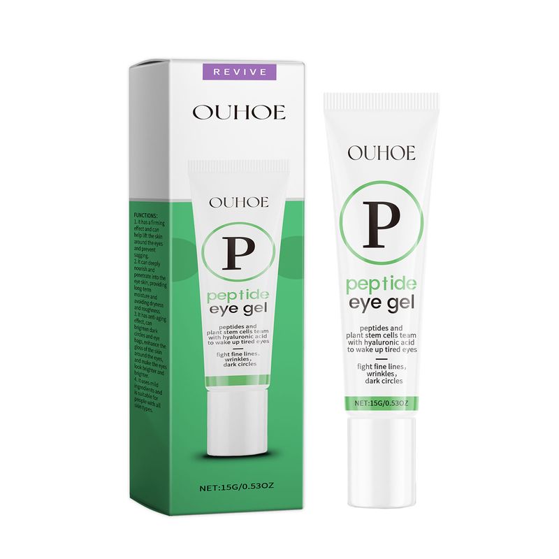 OUHOE Peptide Protein Eye Gel, Firming And Lifting Eye Skin To Improve Dull, Tender And Moisturizing Eye Cream_voghion.com