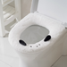 Cuscino per sedile WC grande, spesso, in peluche invernale, lavabile_voghion.com