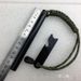 12.7*127mm Outdoor Flint Magnesium Rod Fire Starter Survival Scraper With 7 Heart Paracord Or Reflective Cord_voghion.com