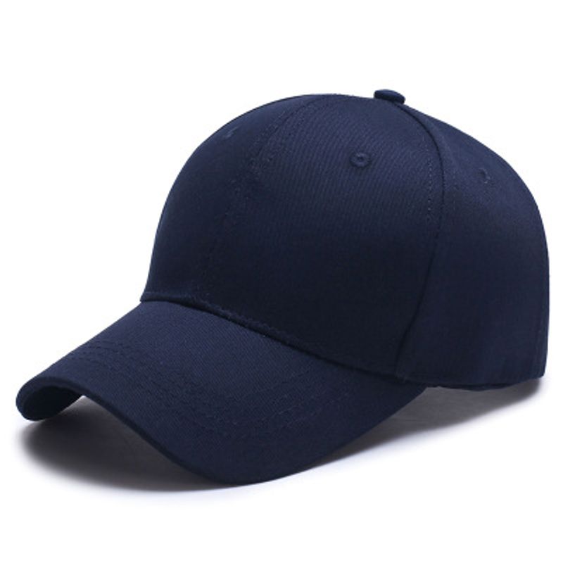 Unisex 100% Cotton High Quality Solid Simple Color Hard Top Baseball Men Women Adjustable Casual Outdoor Sports Hat Cap_voghion.com