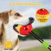 Pet Rubber Teeth Cleaning Dog Chew Durable Treat Dispensing Ball Pull Rope Teething Toy For Cats And Dogs_voghion.com