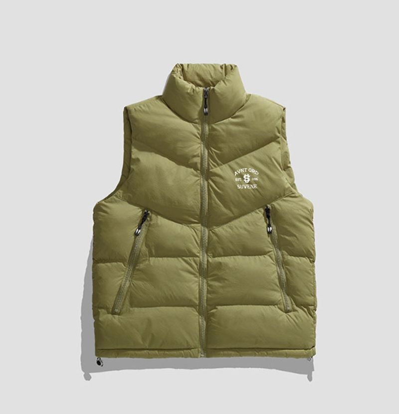 Men's Clothing Men's Fashion Brand Y2K Down Cotton Vest Street Fashion Matching Vest Jacket_voghion.com