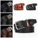 VOOTHOST Men's Alloy Pin Buckle Casual Jeans Belt Male All-match Leather Formal Business Designer Waistband F0046_voghion.com