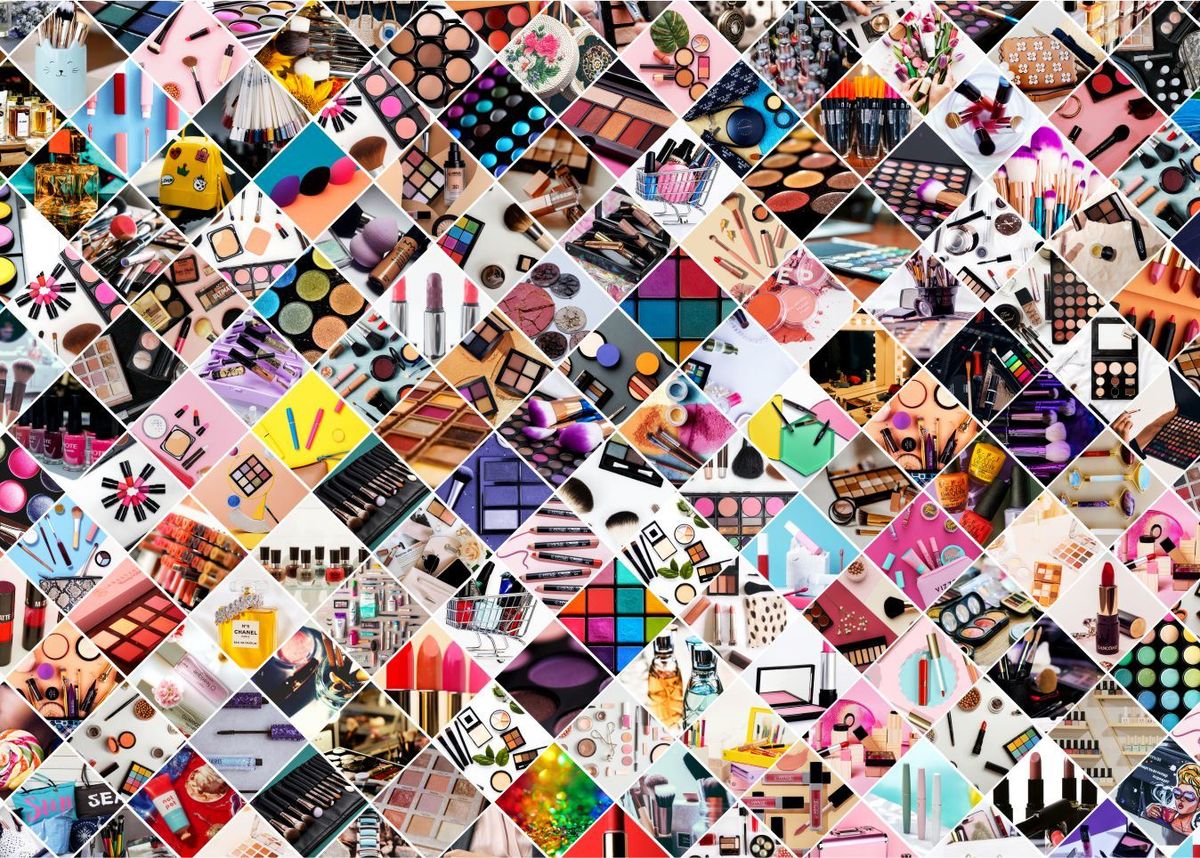 Seamless Comestics Jigsaw Puzzles 1000 Piece_voghion.com