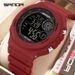 Men And Women's Digital Sports Watch With Alarm, Stopwatch, Waterproof, LED Backlight, Multi-Function For Outdoor Activities Waterproof Watch_voghion.com
