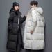Unisex Thickened Jacket Winter Warm Knee High Warm Jacket Coat Jacket_voghion.com