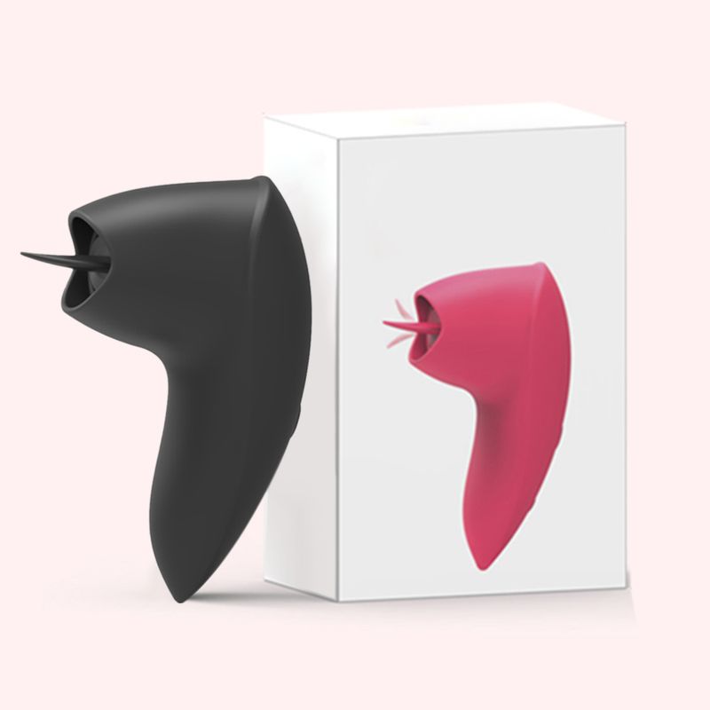Vibromasseur puissant pour clitoris, succion du clitoris, succion des tétons, langue vibrante, léchage oral, jouets sexuels pour adultes_voghion.com